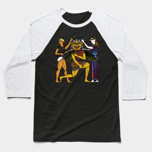 Medusa, Athena and Perseus get in a fight Baseball T-Shirt